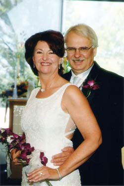 Barb and Chuck Davis Wedding Photo